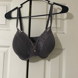 Natori Dark Gray Lace Bra